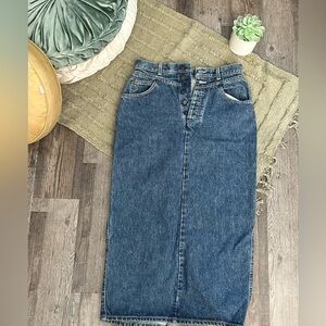 Levi's Blue Denim Skirt